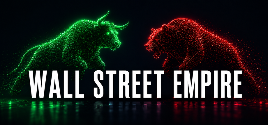 Wall Street Empire bull and bear key art
